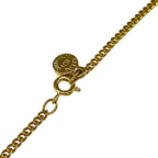 Celine Necklace Triomphe Gold Faux Pearl — view 4