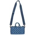 Louis Vuitton Keepall Bandouliere 25 Monogram Atlantic Blue 2-Way Handbag 25