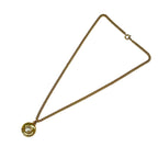 Celine Necklace Ivory Gold Faux Pearl — view 2