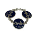 Celine Bracelet Navy Saluki