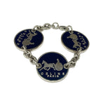 Celine Bracelet Navy Saluki