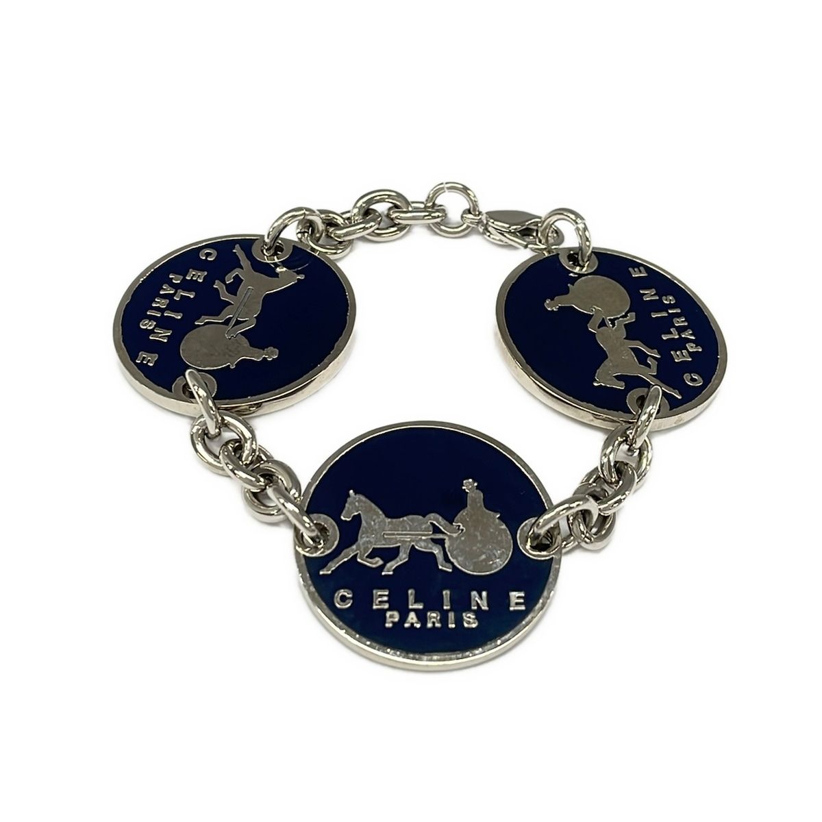 Celine Bracelet Navy Saluki