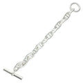 Hermes Chaine D'ancre TGM Silver Bracelet