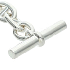 Hermes Chaine D'ancre TGM Silver Bracelet — view 3