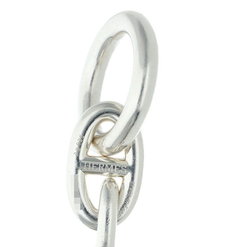 Hermes Chaine D'ancre TGM Silver Bracelet — view 2