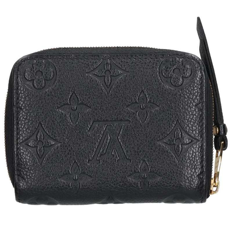 Louis Vuitton Monogram Empreinte Zippy Coin Purse Round Zip Case