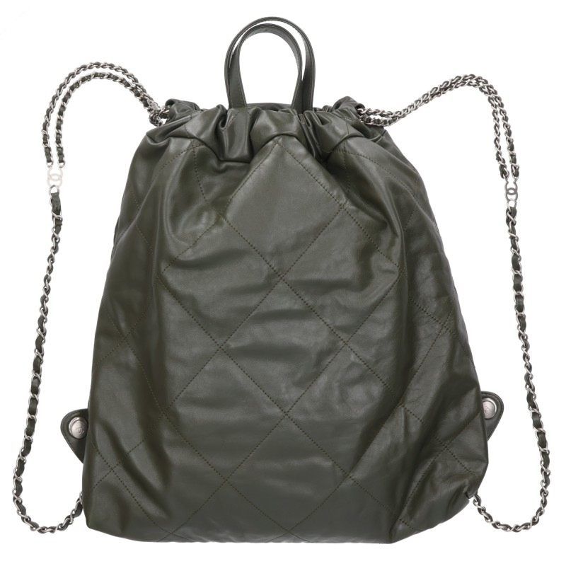 Chanel 22 Large Shiny Calfskin Backpack