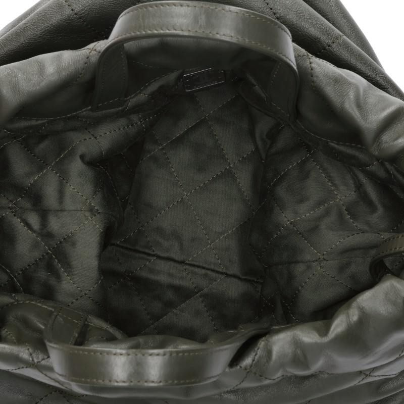 Chanel 22 Large Shiny Calfskin Backpack — view 3