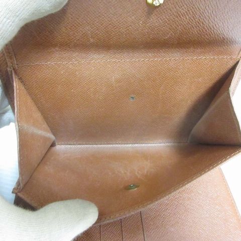 Louis Vuitton Monogram Porte Tresor Etui Papiers Trifold Wallet — view 7