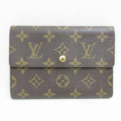 Louis Vuitton Monogram Porte Tresor Etui Papiers Trifold Wallet
