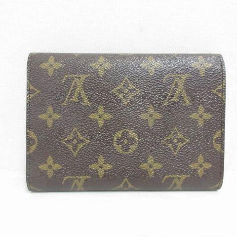 Louis Vuitton Monogram Porte Tresor Etui Papiers Trifold Wallet — view 2