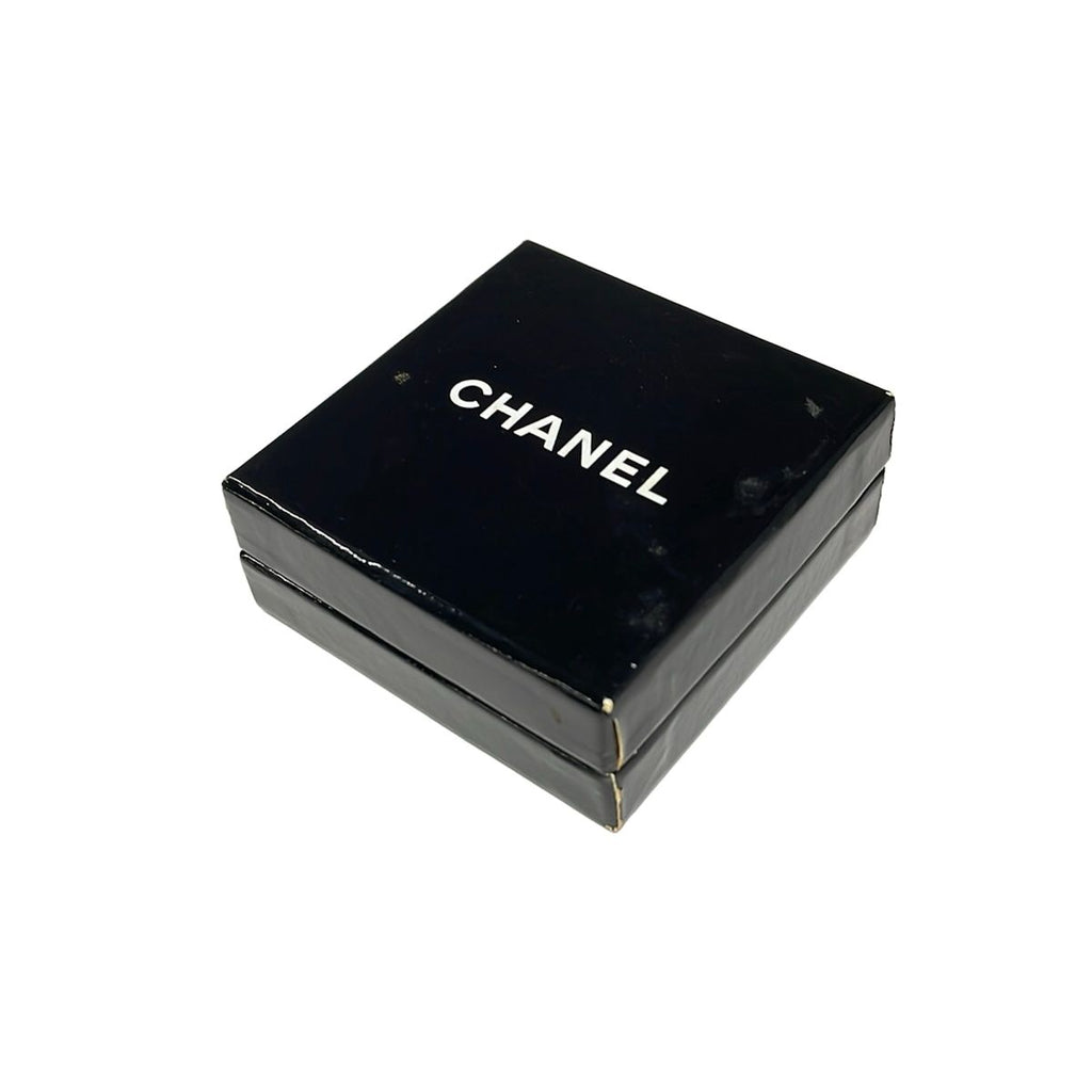 Chanel Earrings Gold Ivory CC Logo — view 6
