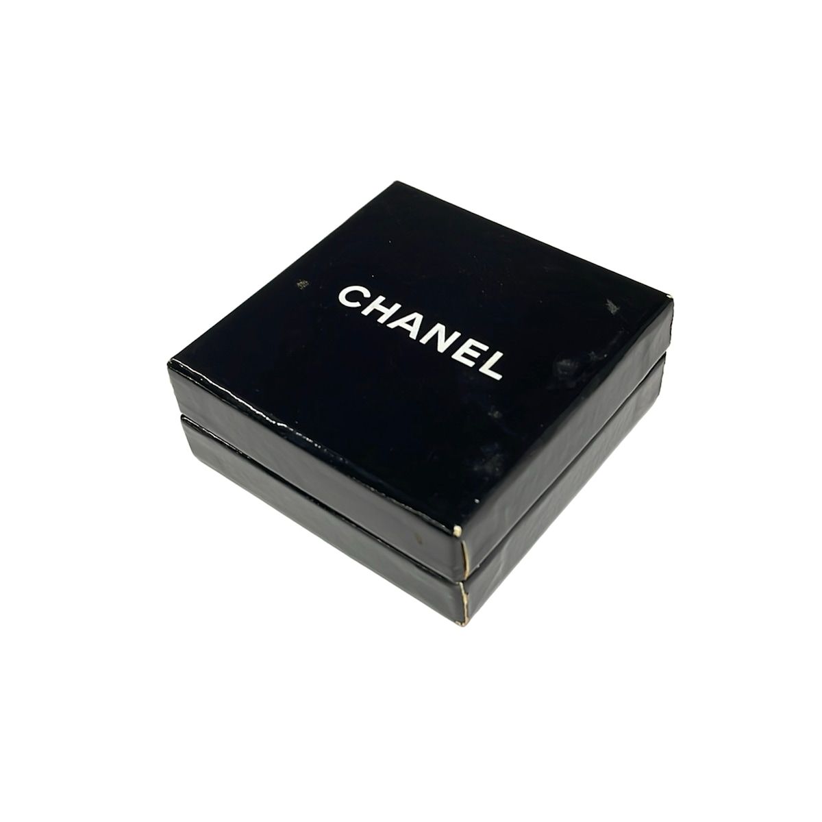 Chanel Earrings Gold Ivory CC Logo — view 6