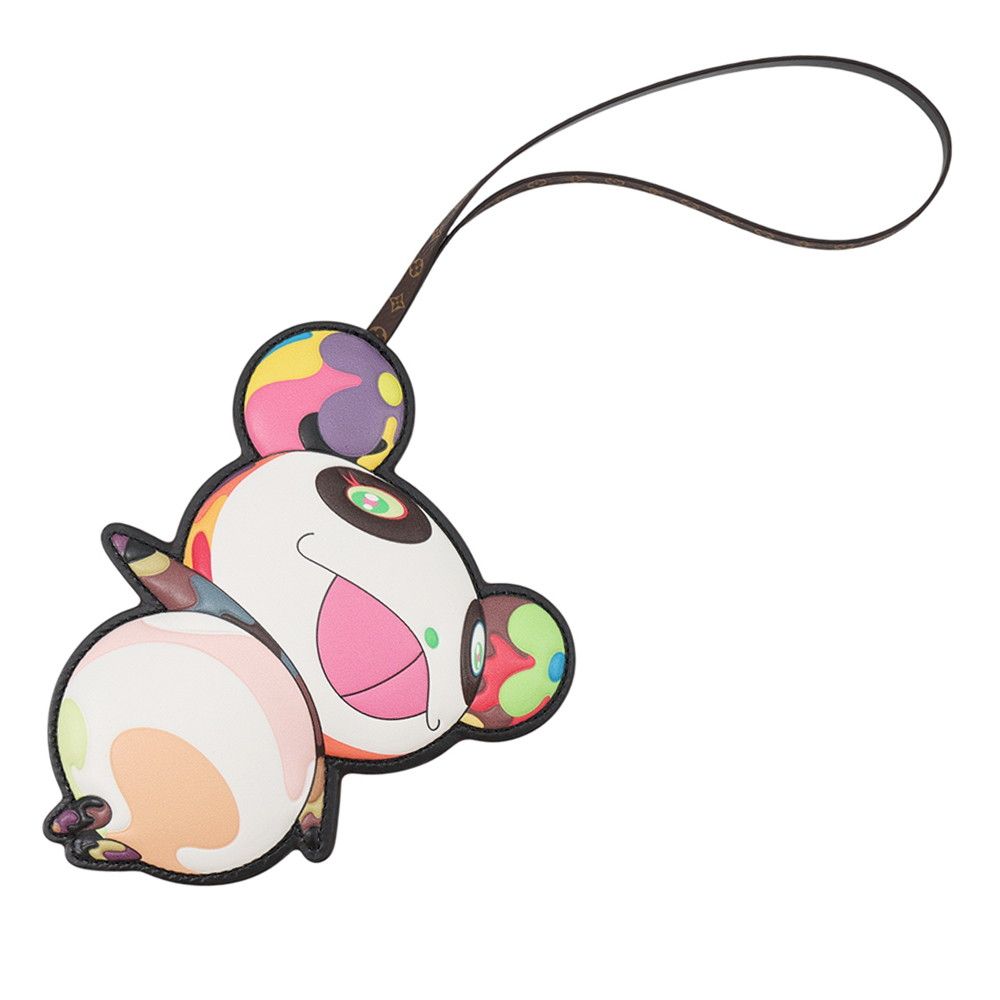 Louis Vuitton Bag Charm Monogram Takashi Murakami Super Flat LV Bag Panda