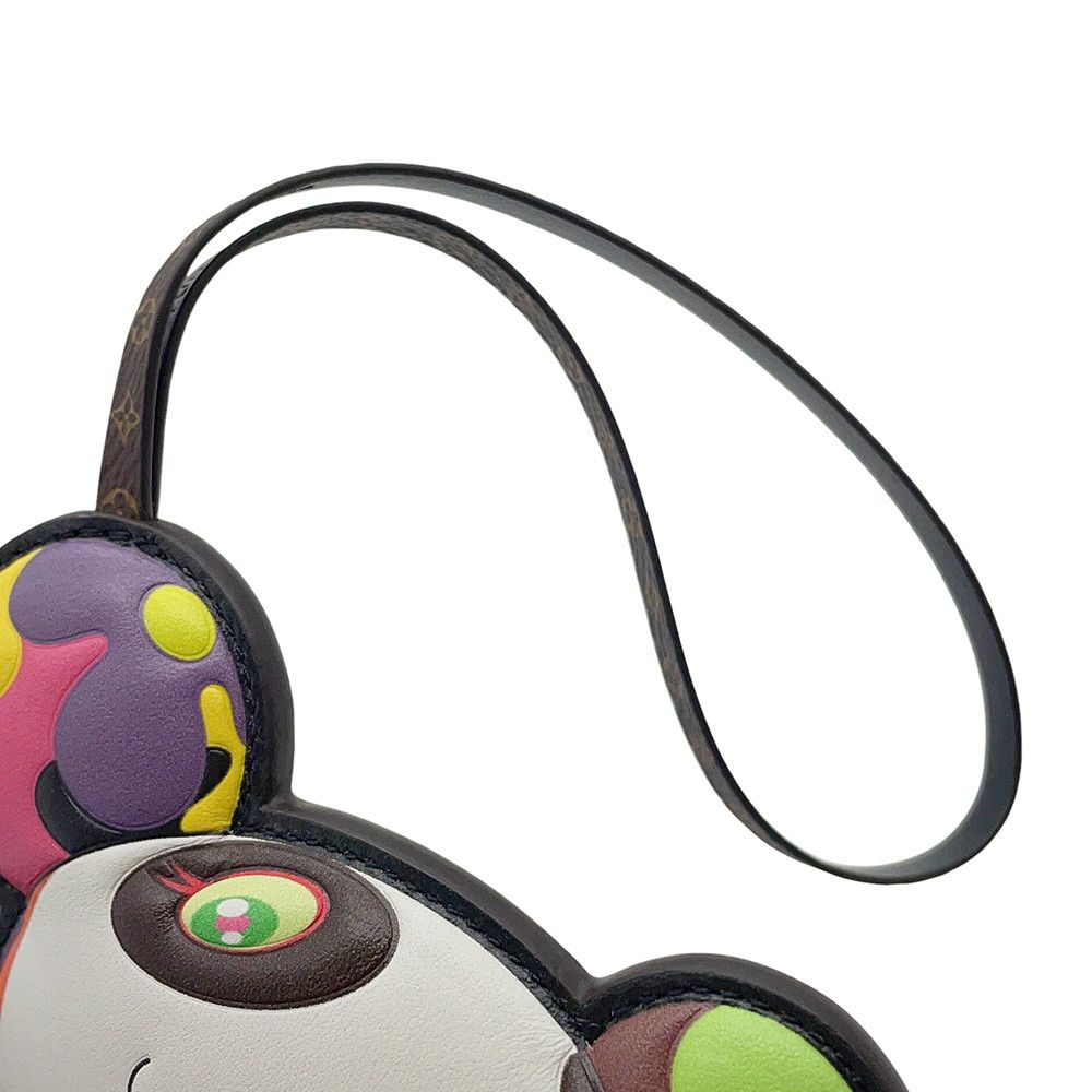 Louis Vuitton Bag Charm Monogram Takashi Murakami Super Flat LV Bag Panda — view 5