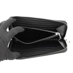 Louis Vuitton Wallet Monogram Eclipse Zippy Horizontal Black — view 4
