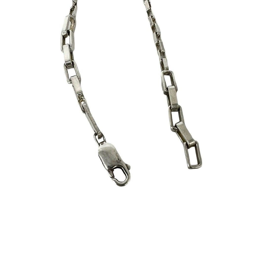 Gucci Vintage Square Chain Bracelet 925 Sterling Silver — view 4