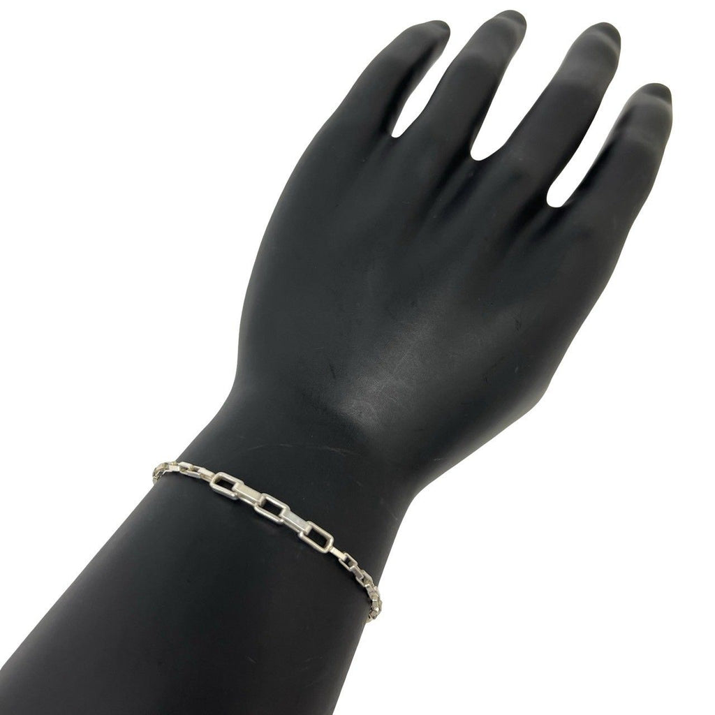 Gucci Vintage Square Chain Bracelet 925 Sterling Silver — view 2
