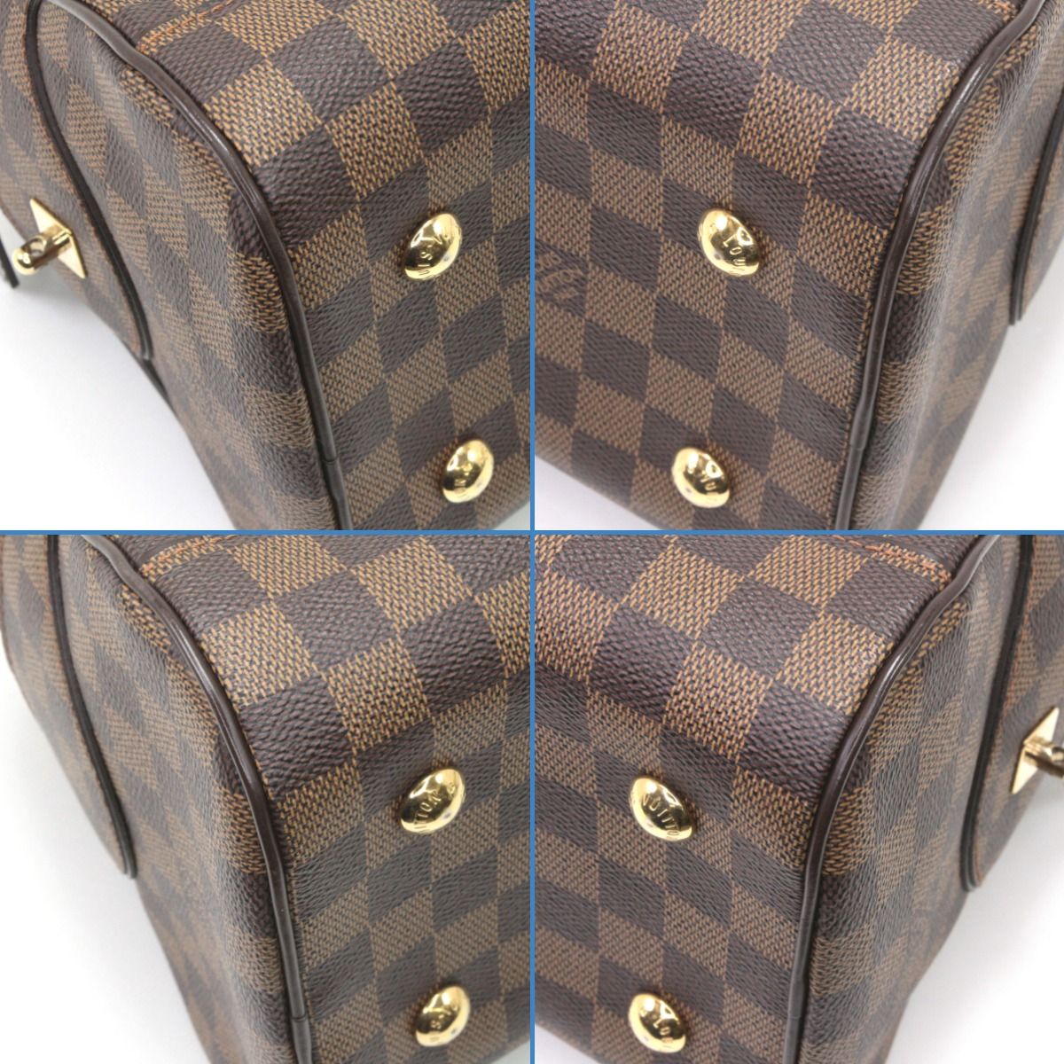 Louis Vuitton Handbag Damier Duomo Brown — view 6