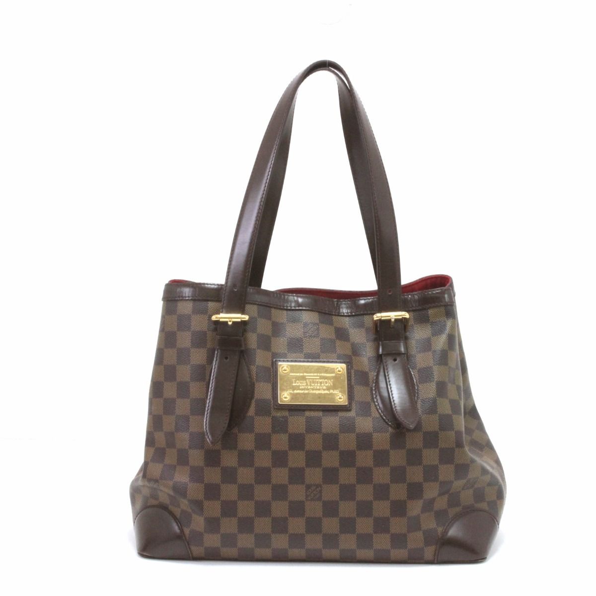 Louis Vuitton Bag Damier Hampstead MM Brown — view 2