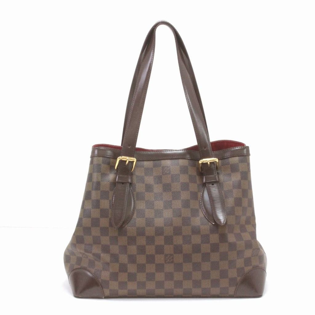 Louis Vuitton Bag Damier Hampstead MM Brown — view 3