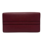 Prada Handbag Monochrome Saffiano Leather Wine — view 4