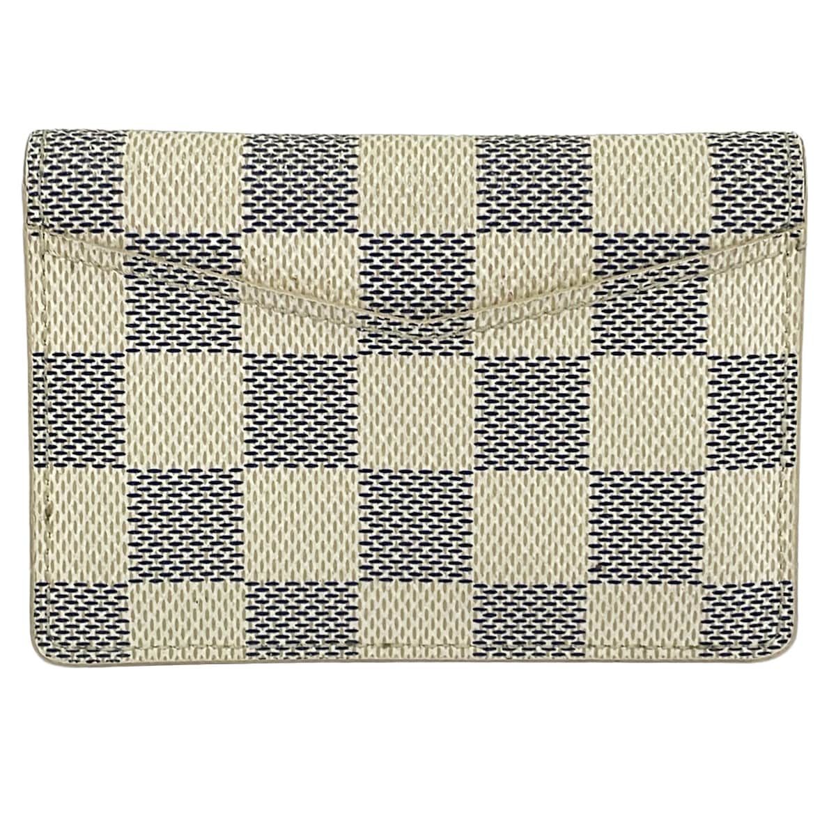 Louis Vuitton Card Case Damier Pocket Organizer Azur Initial — view 2