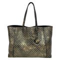Bottega Veneta Tote Bag Intreciating Omirage Black Gold Leather