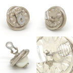 Gucci Interlocking Pearl Earrings Glass Twist — view 4