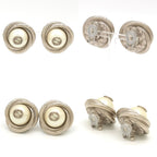 Gucci Interlocking Pearl Earrings Glass Twist — view 2