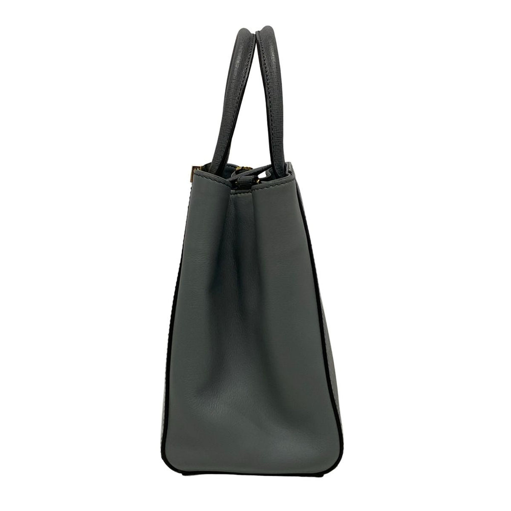 Fendi Tote Bag Petite Toujour Dark Gray Leather — view 4