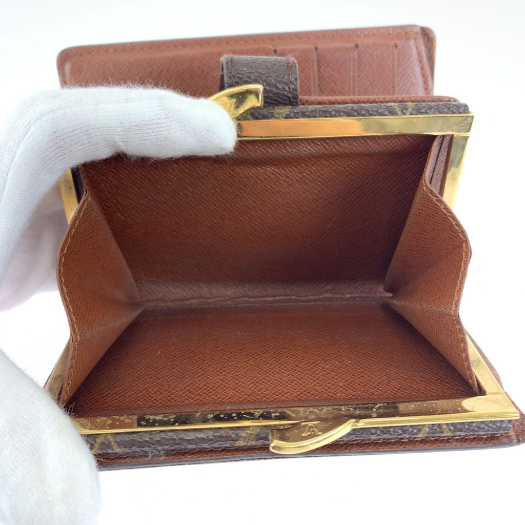 Louis Vuitton Monogram Portefeuille Vienowa Brown Folding Wallet — view 5