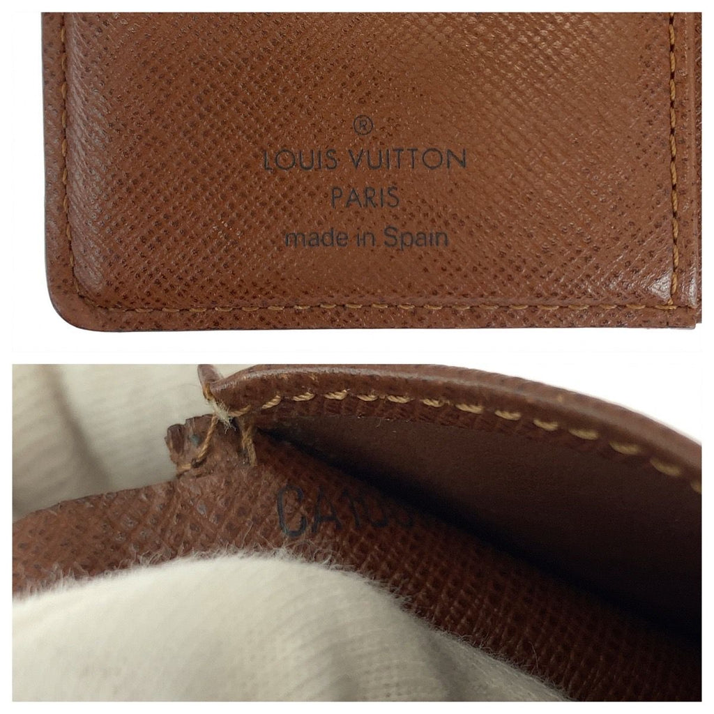 Louis Vuitton Monogram Portefeuille Vienowa Brown Folding Wallet — view 3