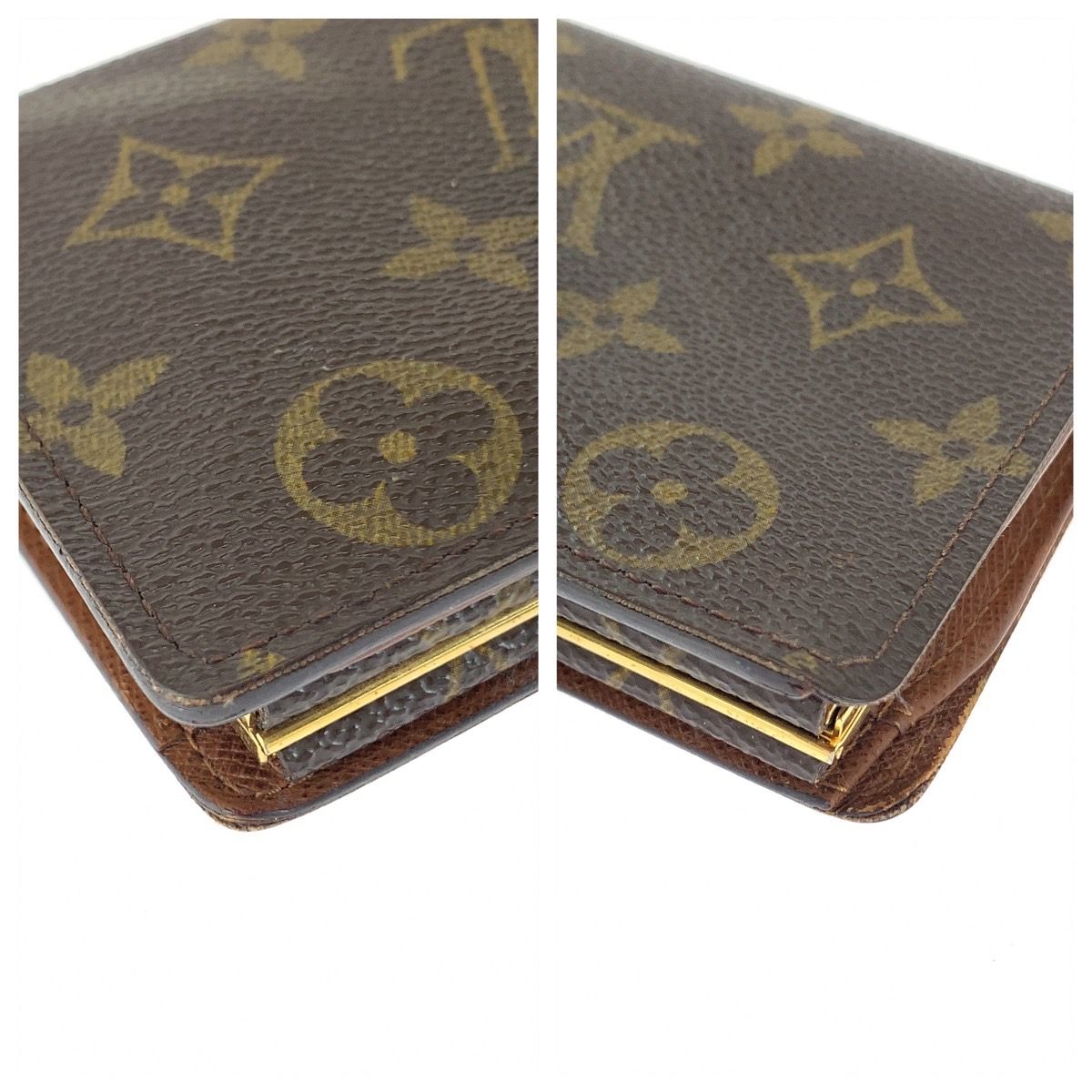 Louis Vuitton Monogram Portefeuille Vienowa Brown Folding Wallet — view 7