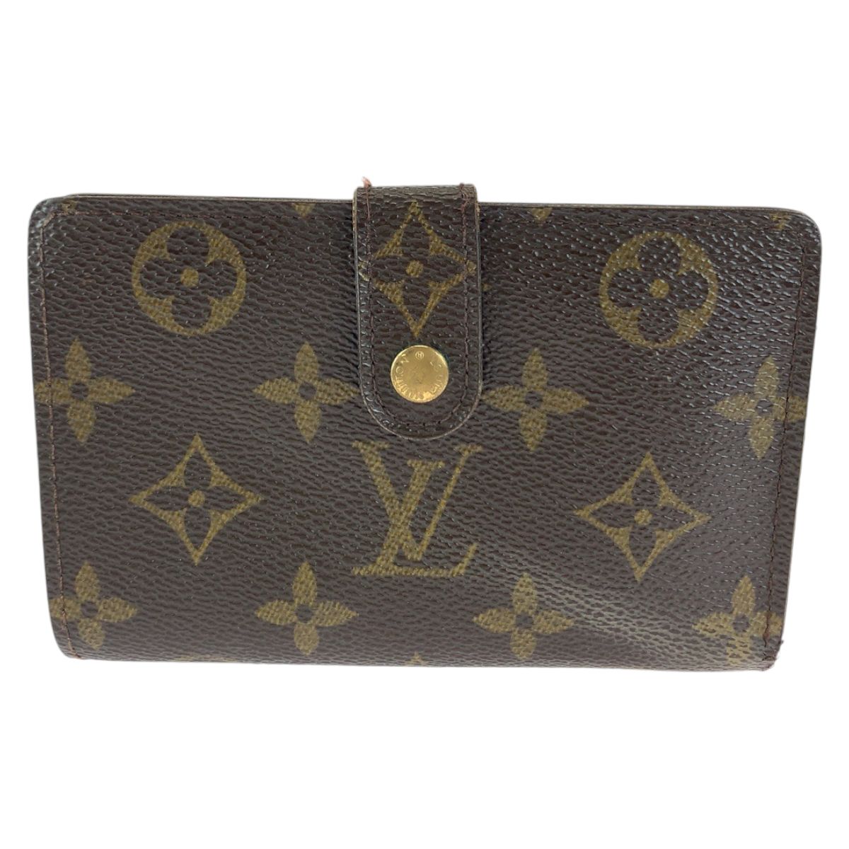 Louis Vuitton Monogram Portefeuille Vienowa Brown Folding Wallet
