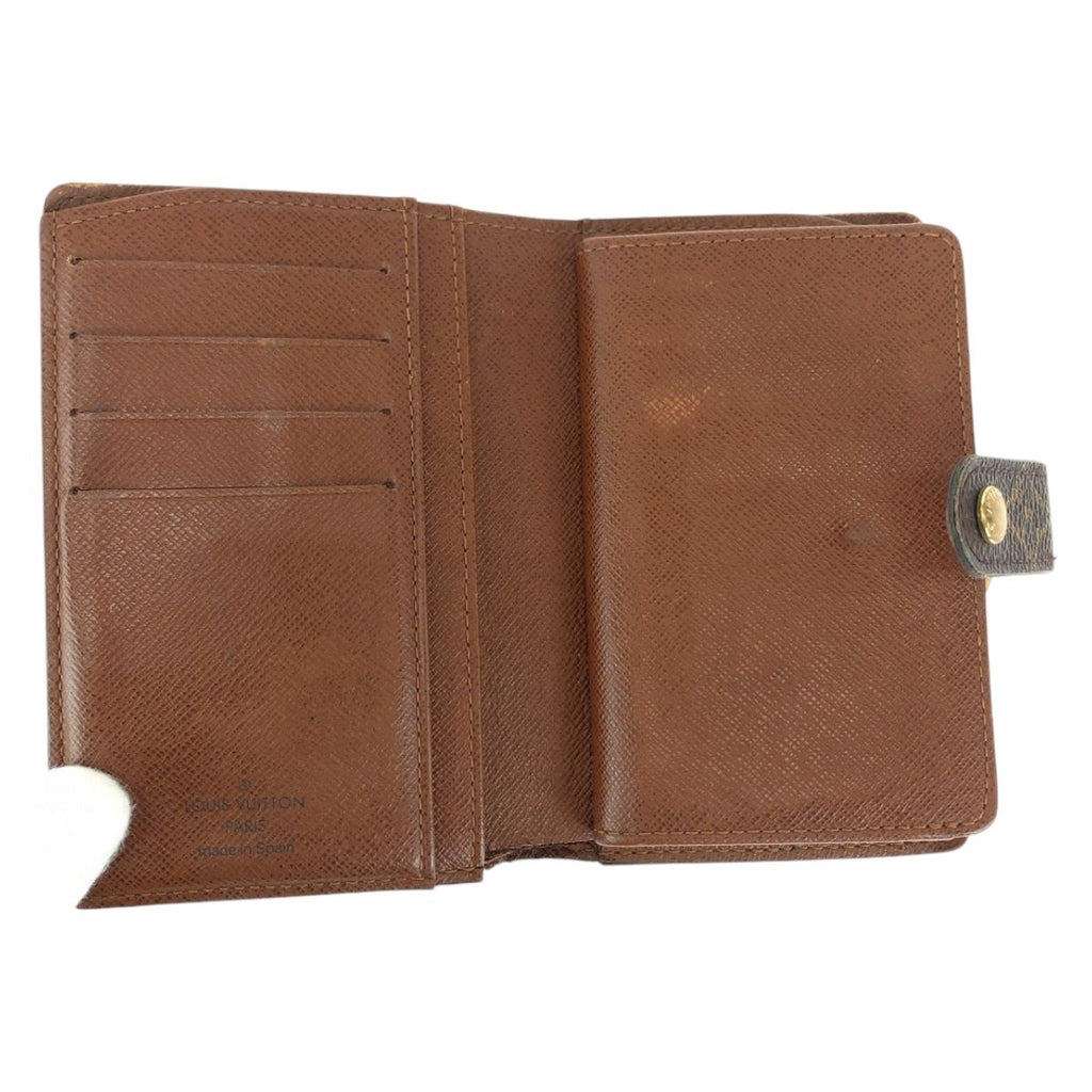 Louis Vuitton Monogram Portefeuille Vienowa Brown Folding Wallet — view 4