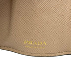 Prada Beige Leather Wallet — view 6