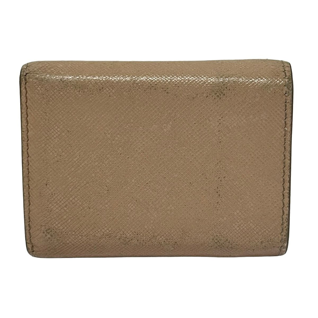 Prada Beige Leather Wallet — view 2
