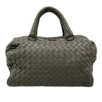 Bottega Veneta Handbag Intrecciato Dark Gray Leather — view 3