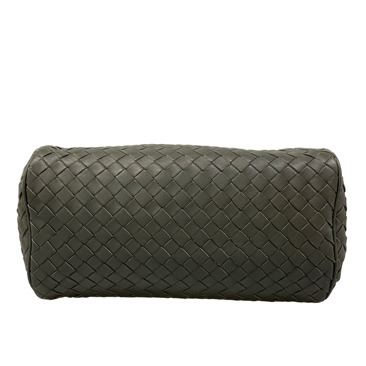 Bottega Veneta Handbag Intrecciato Dark Gray Leather — view 5