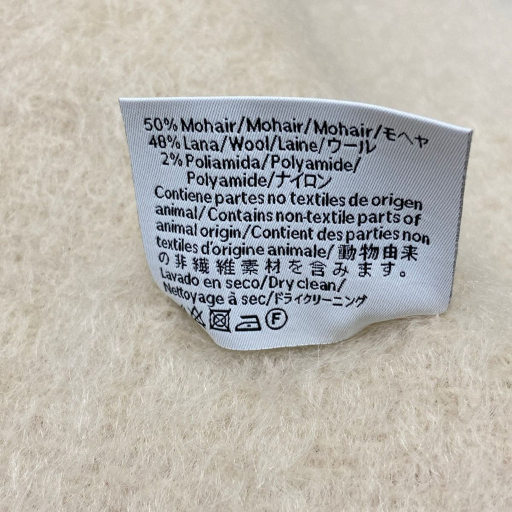 Loewe Scarf Ivory Wool — view 4