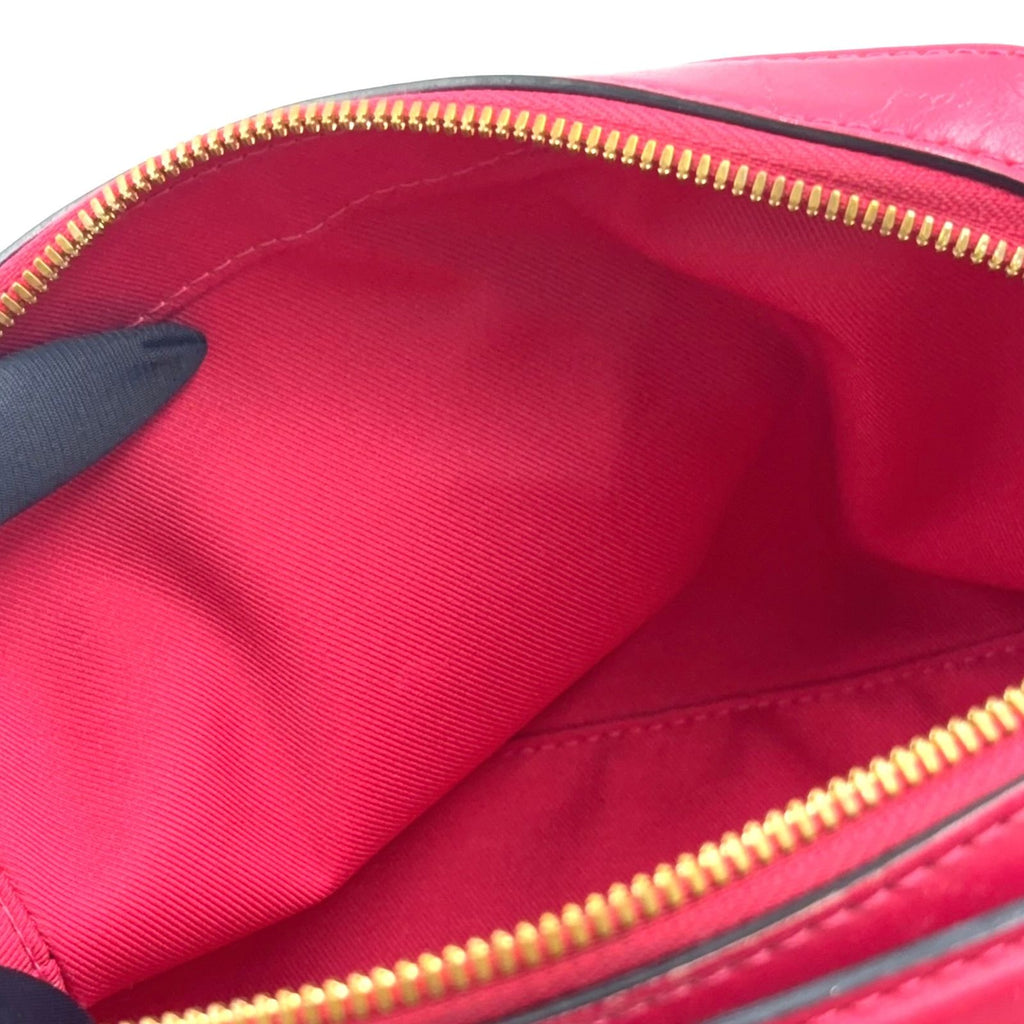 Louis Vuitton Saintonge Monogram Freesia Leather Pink Brown Shoulder Bag Gold — view 5