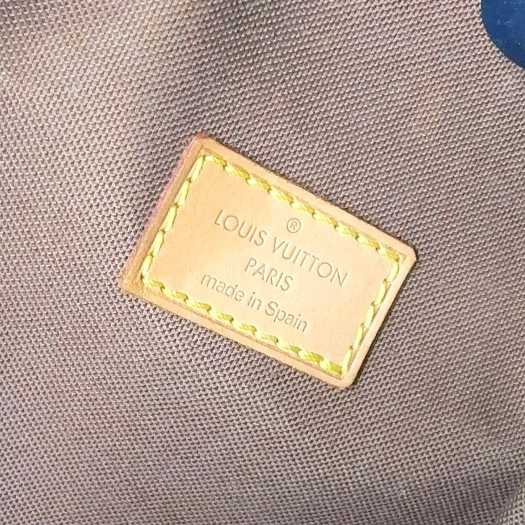Louis Vuitton Pochette Gange Monogram Leather Brown Light Belt Bag Gold — view 4