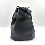 Louis Vuitton Sac Depaul GM Epi Noir Leather Black Shoulder Bag