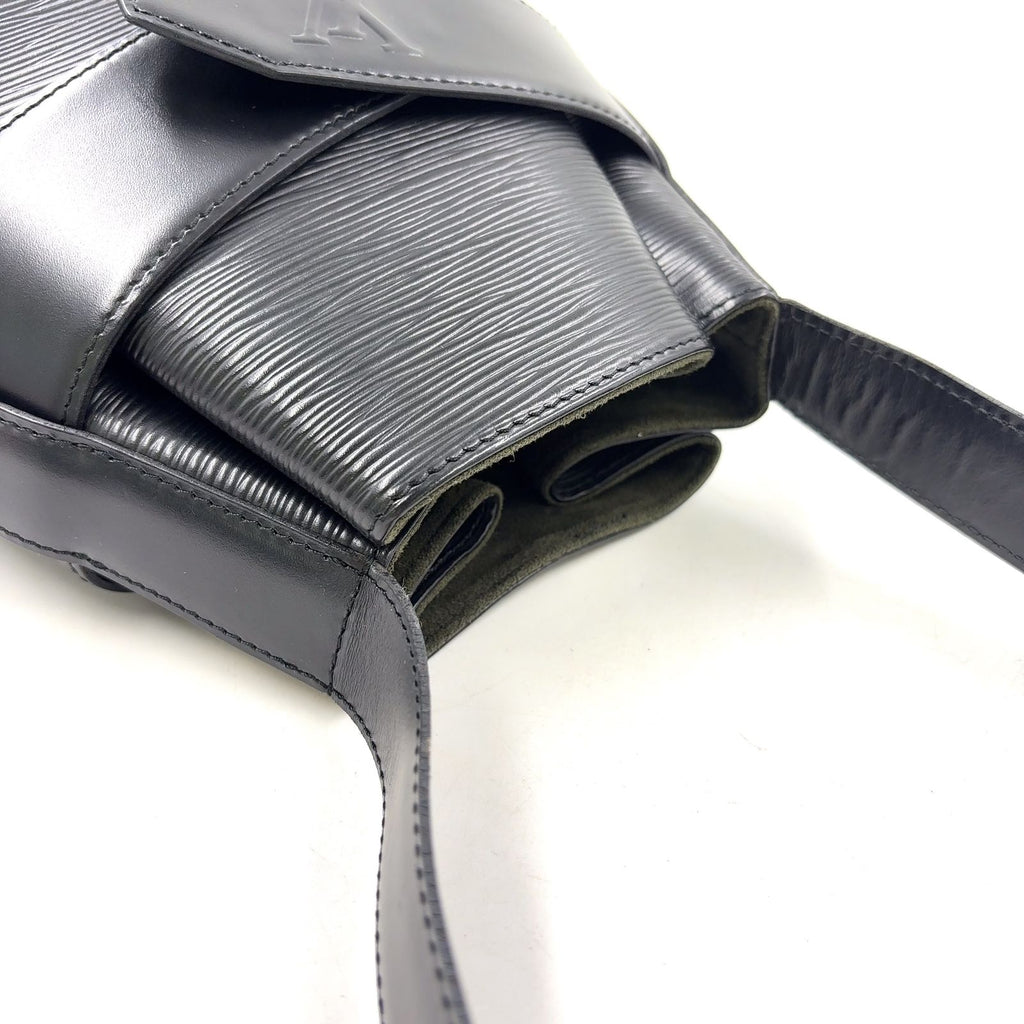 Louis Vuitton Sac Depaul GM Epi Noir Leather Black Shoulder Bag — view 7