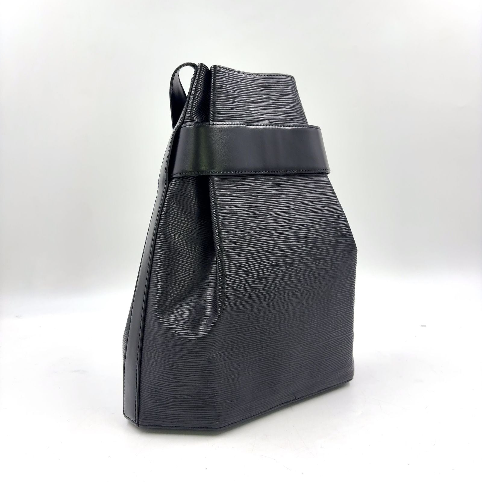 Louis Vuitton Sac Depaul GM Epi Noir Leather Black Shoulder Bag — view 2