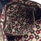 Gucci GG Canvas Sherry Line Leather Brown Beige Tote Bag Gold — view 7