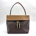 Louis Vuitton Roulis Besace Monogram Leather Brown Beige Gold Shoulder Bag