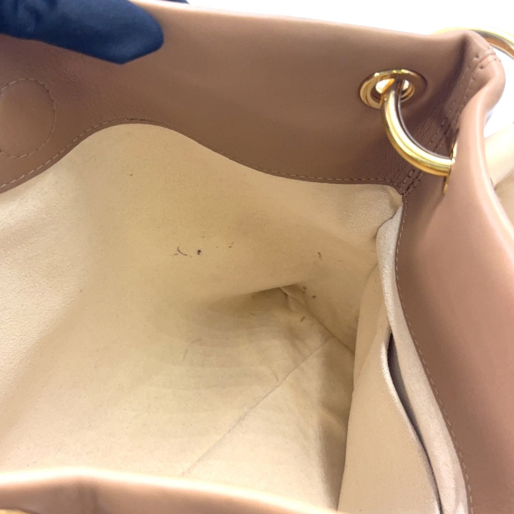 Louis Vuitton Roulis Besace Monogram Leather Brown Beige Gold Shoulder Bag — view 6