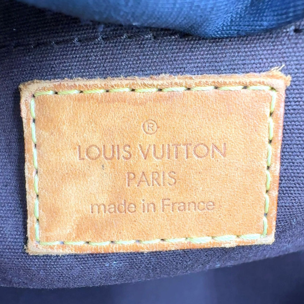 Louis Vuitton Rosewood Avenue Monogram Vernis Amarante Leather Enamel Dark — view 4
